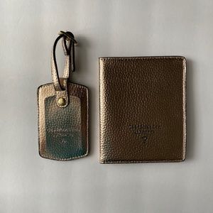 NWOT: Matching Passport Cover & Luggage Tag